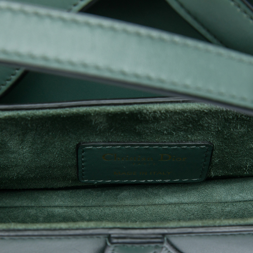 Pre-Loved Dior Mini Smooth Calfskin Saddle Bag - Picture 4 of 5